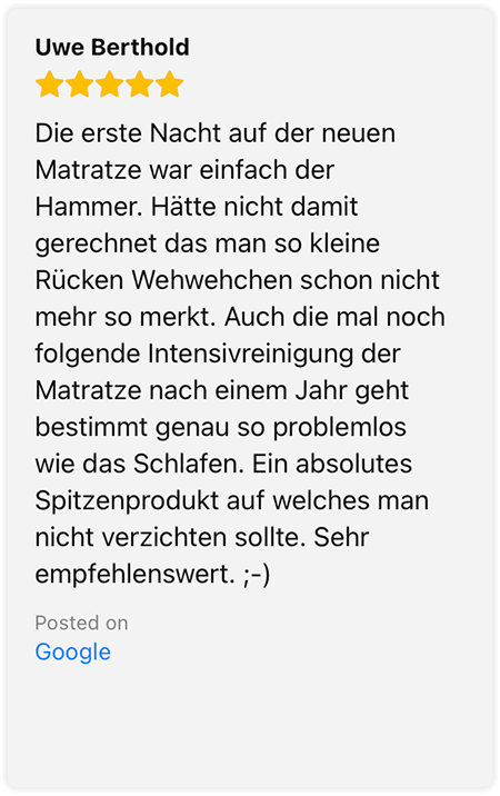 SOULMAT Bewertung einer Person mit Rückenproblemen